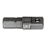 Adapter für Steckschlüssel - Vierkant 1/4" - Sechskant 1/4"