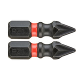 END.1 - IMPACT-FLEXRORQ-Bits 5/16" für Pozidriv®-Schrauben - 25 mm, 2 Stk.