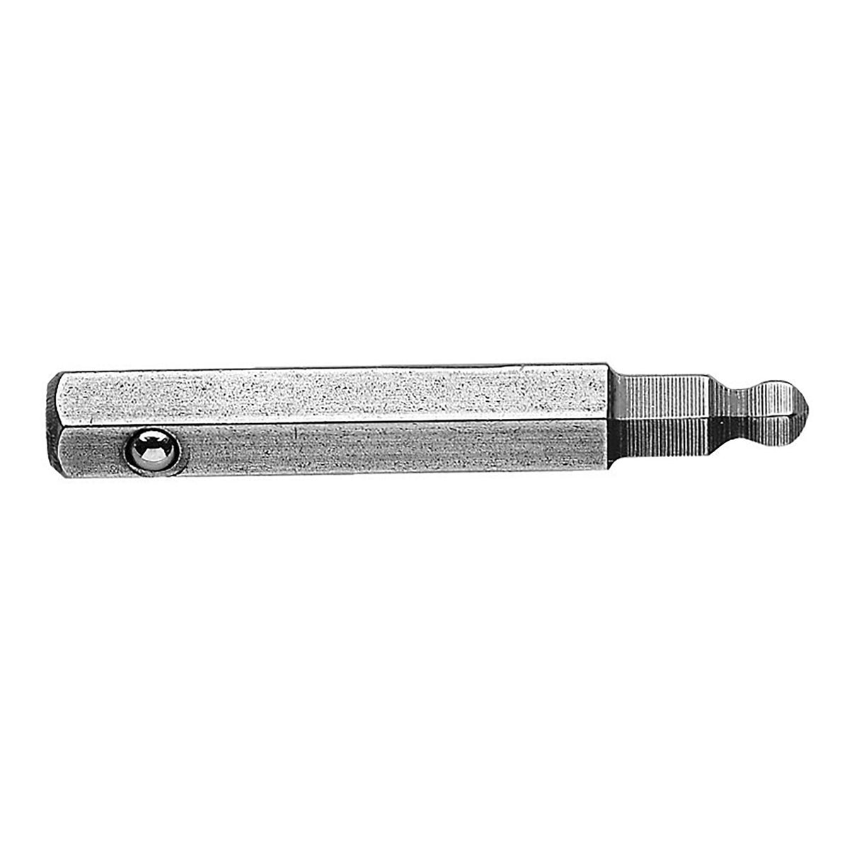 Bit für MICRO-TECH®-Handschrauber, Serie 0, Antrieb Außensechskant 4 mm (5/32"), Abtrieb Innensechskant mit Kugelkopf 2 mm