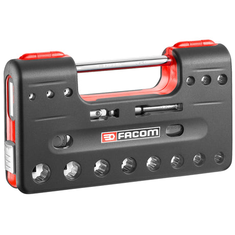 18-teiliger DBOX Satz mit 3/8" 12-Kant-Steckschlüsseln -