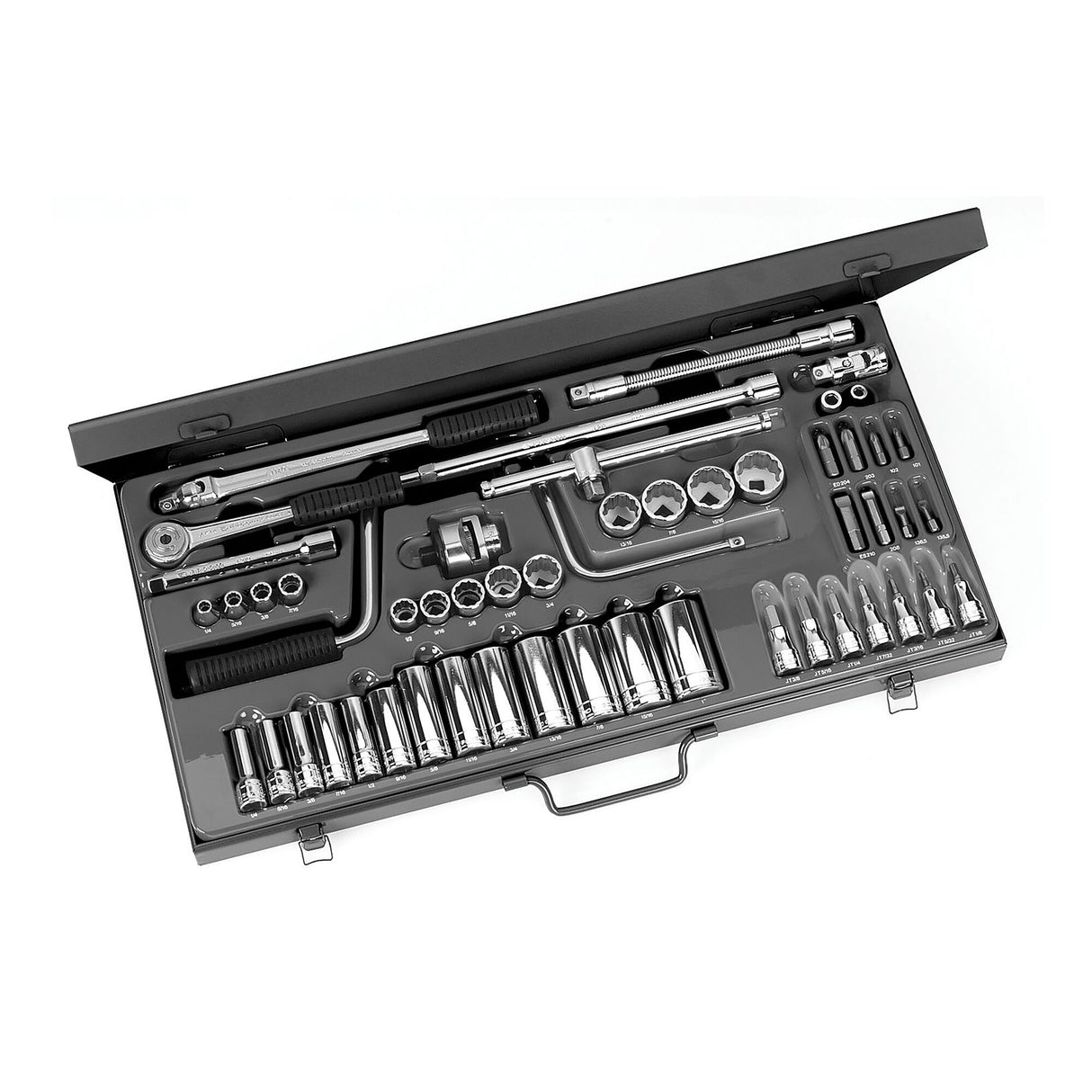 Steckschlüsselsortiment 3/8", 12-Kant, zöllig - J.450U