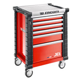 JET.6M3A - JET Werkstattwagen mit 6 Schubladen, passend für 3 Module pro Schublade