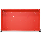 Werkstattwagen JET mit 6 Schubladen, 4 Module pro Schublade, rot (RAL 3020)