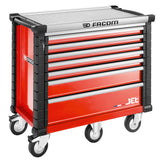 JET.7M5A - JET Werkstattwagen mit 7 Schubladen, passend für 5 Module pro Schublade