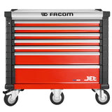JET.7M5A - JET Werkstattwagen mit 7 Schubladen, passend für 5 Module pro Schublade