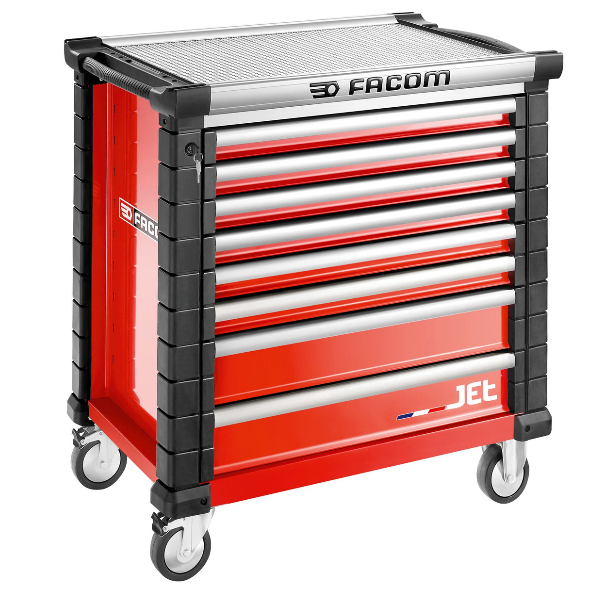 JET.8M4A - JET Werkstattwagen mit 8 Schubladen, passend für 4 Module pro Schublade
