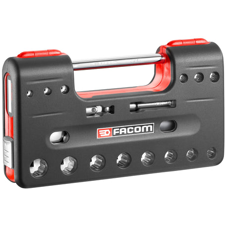 DBOX Steckschlüsselsortiment 3/8", 12-Kant, metrisch - 18 Teile - JL.DBOX112