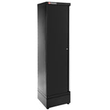 Schrank 2m hoch Einzeltuer, Schwarz