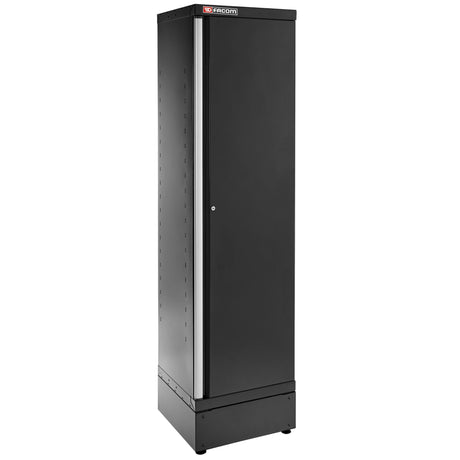 Schrank 2m hoch Einzeltuer, Schwarz