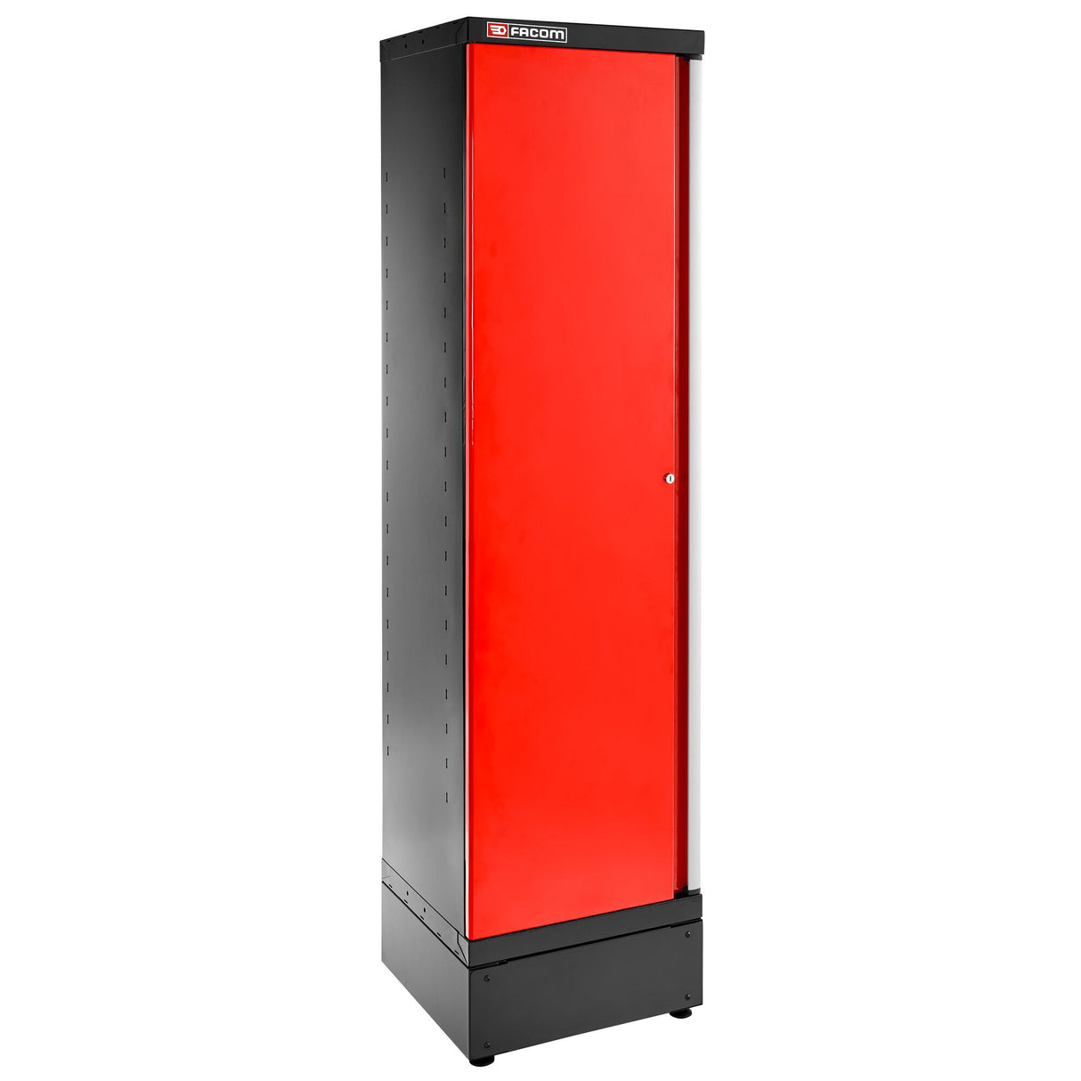 Schrank 2m Einzeltür, Rot