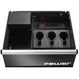 Unterschrank mit 6 Schubladen + 1 Powerschublade, Rot