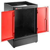 Einzelunterschrank 2 Türen, Rot