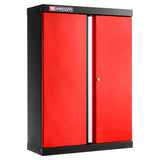 Aufsatzschrank + 2 Volltüren, Rot
