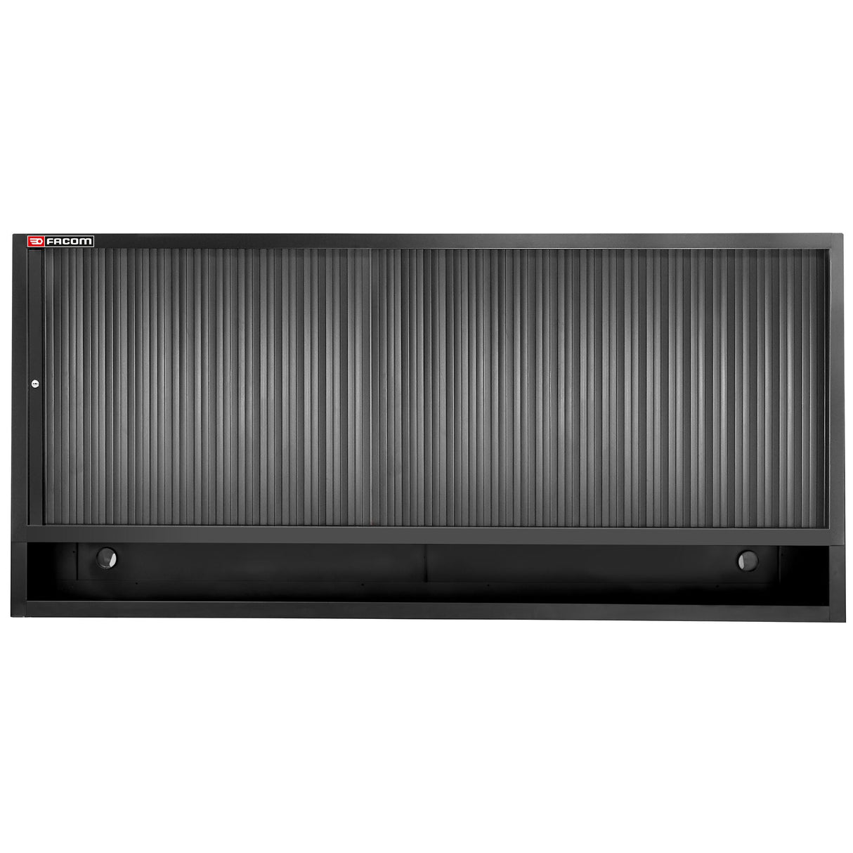 3fach Aufsatzschrank+Rollade, Schwarz