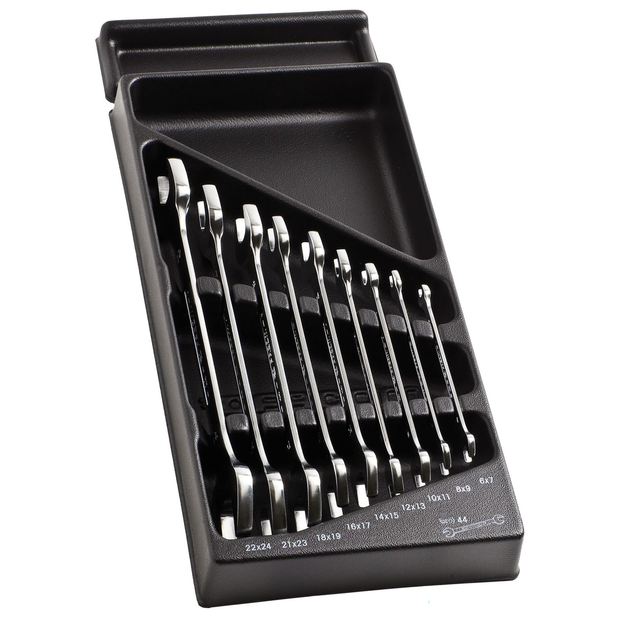 Kunststoffmodul - Doppelmaulschlüssel Serie 44, 9-tlg.