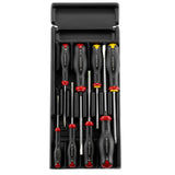 Kunststoffmodul - 8 PROTWIST® Schraubendreher (Schlitz, PH)