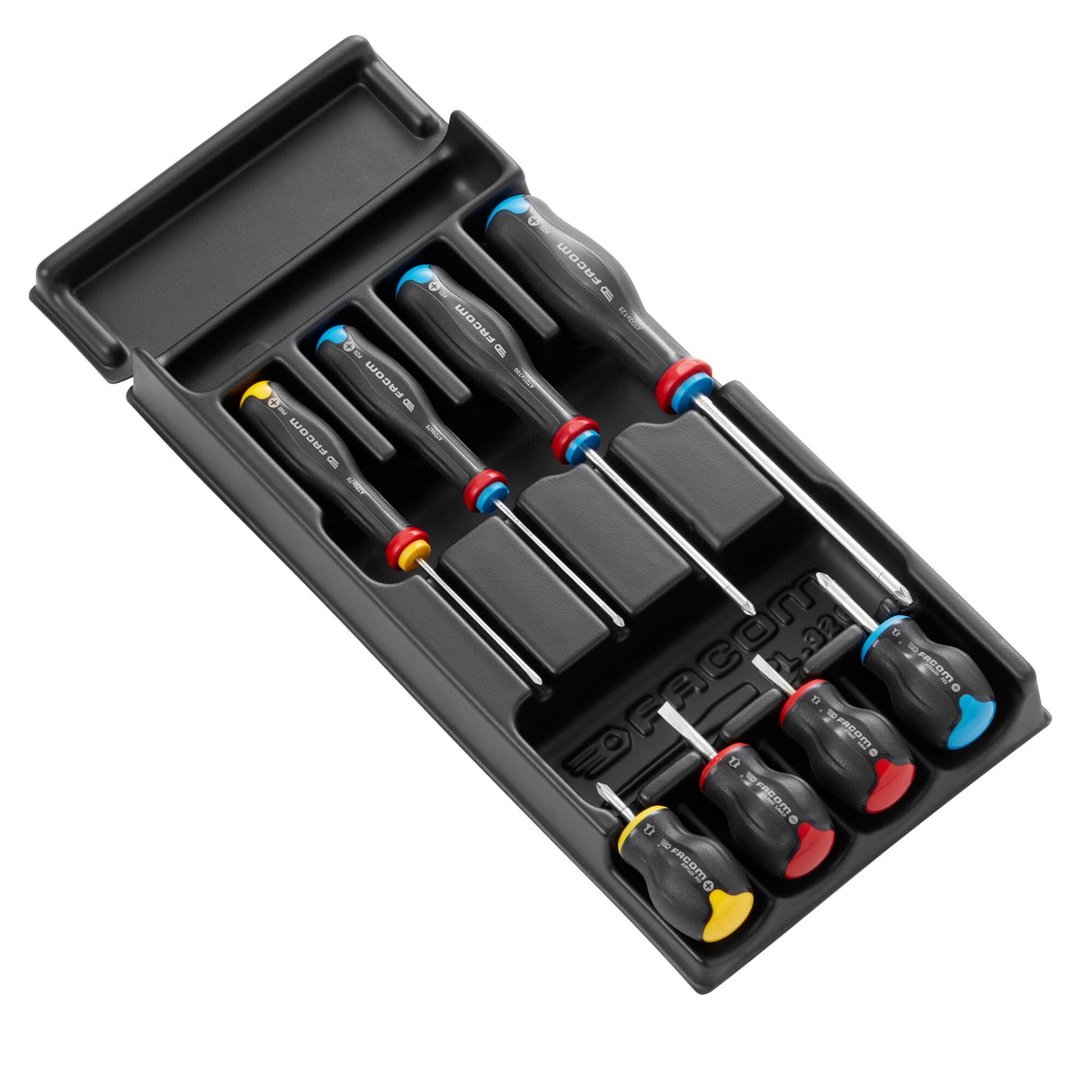Kunststoffmodul - 8 PROTWIST® Schraubendreher (Schlitz, PH, PZ)