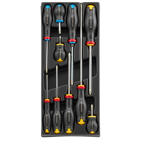 Kunststoffmodul XL -  10 PROTWIST® Schraubendreher, Phillips® u. Pozidriv®