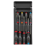 Kunststoffmodul -  8 PROTWIST® Schraubendreher, Schlitz, Phillips® u. Pozidriv®