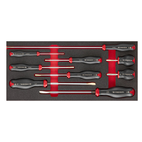 Schaumstoffmodul - 8 PROTWIST® Schraubendreher (Schlitz, Philips®, Pozidriv® )