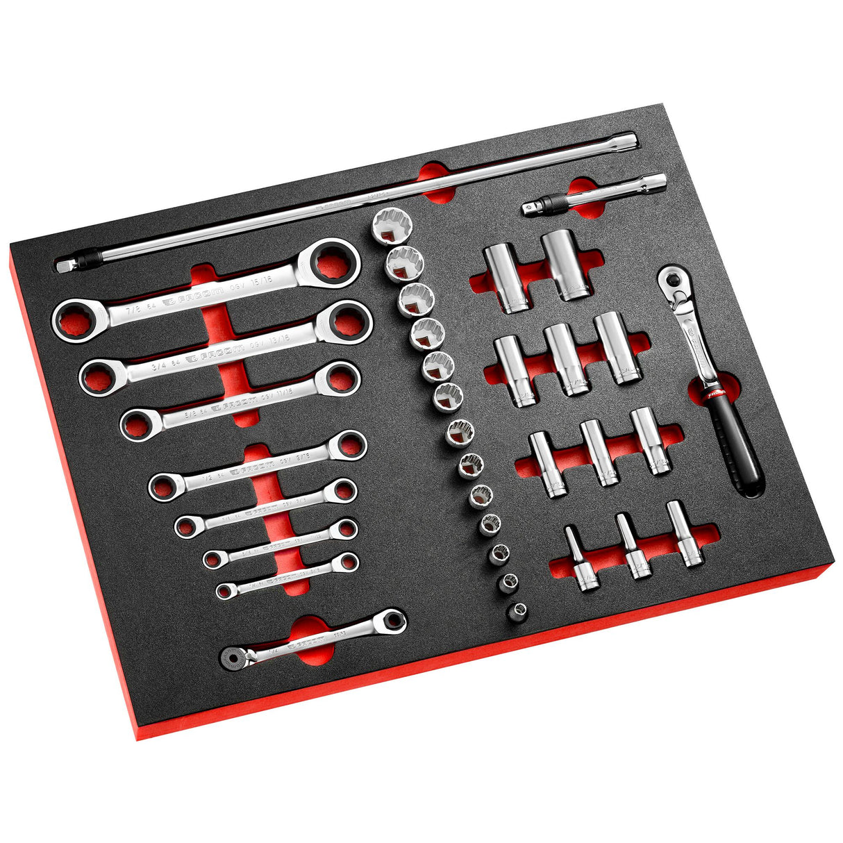 Schaumstoffmodul 3/8“, zöllig