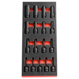 1/2" TORX Steckschlüssel Schaumstoffmodul - NSX 17tlg