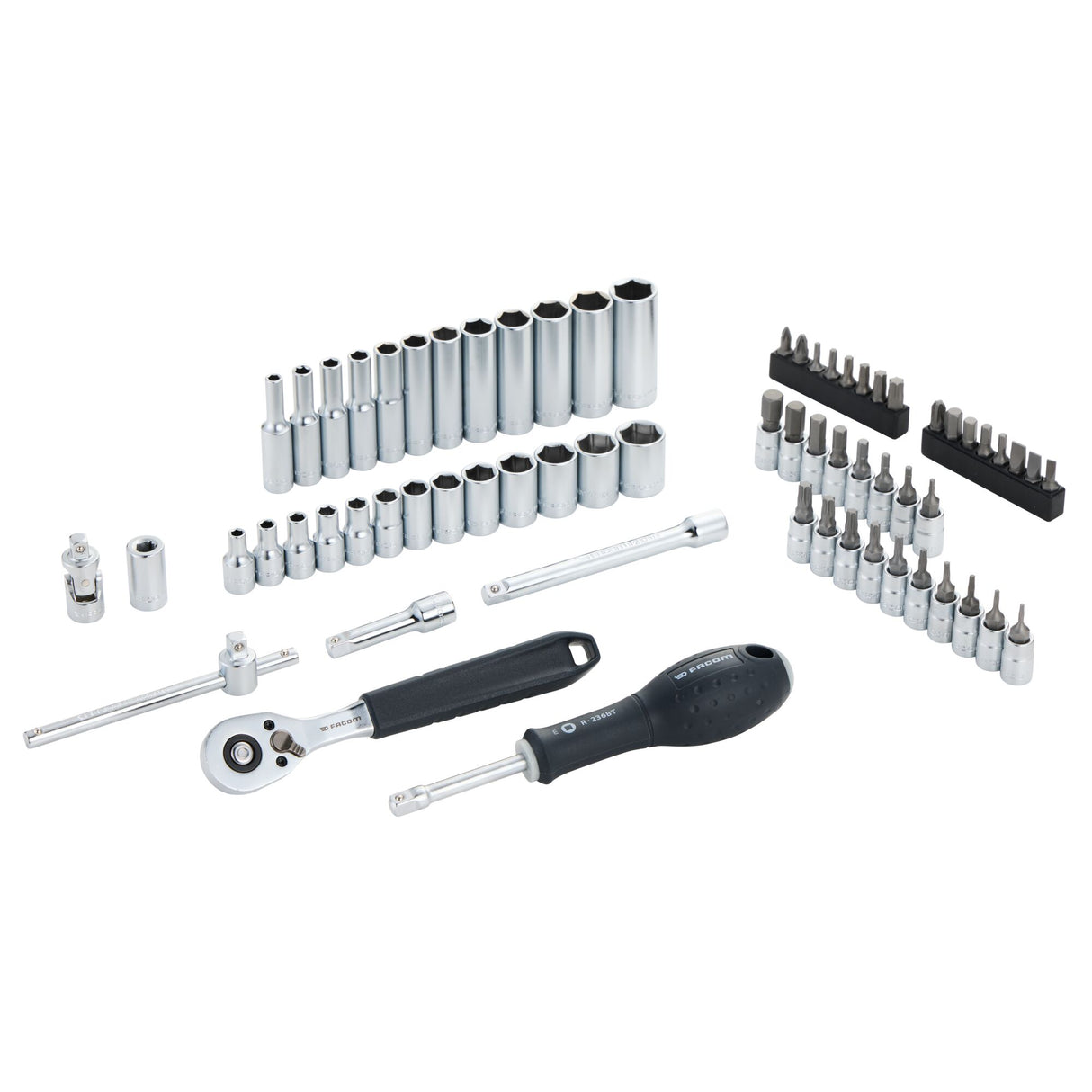 MODM.RL151-66 - START Schaumstoffmodul mit 1/4" Steckschlüssel, 66-tlg.