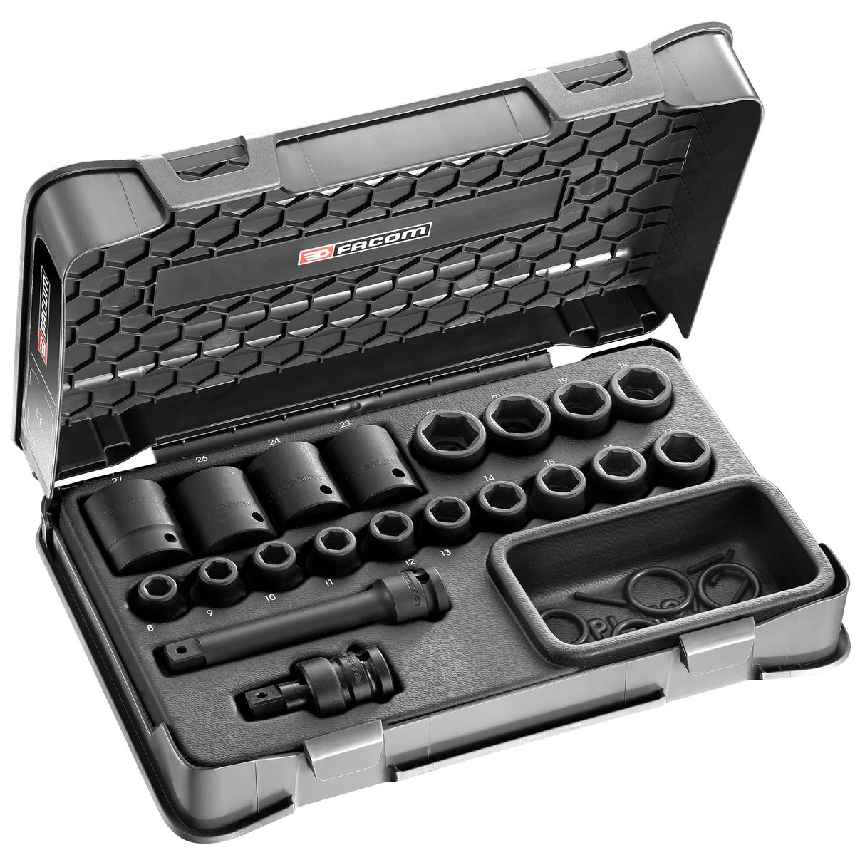 IMPACT-Steckschluessel 1/2", Set 20-tlg.