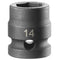 [NSS.14A] Metrischer 6-Punkt Stubby Impact Steckschlüssel 14mm