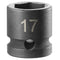 [NSS.17A] Metrischer 6-Punkt Stubby Impact Steckschlüssel 17mm