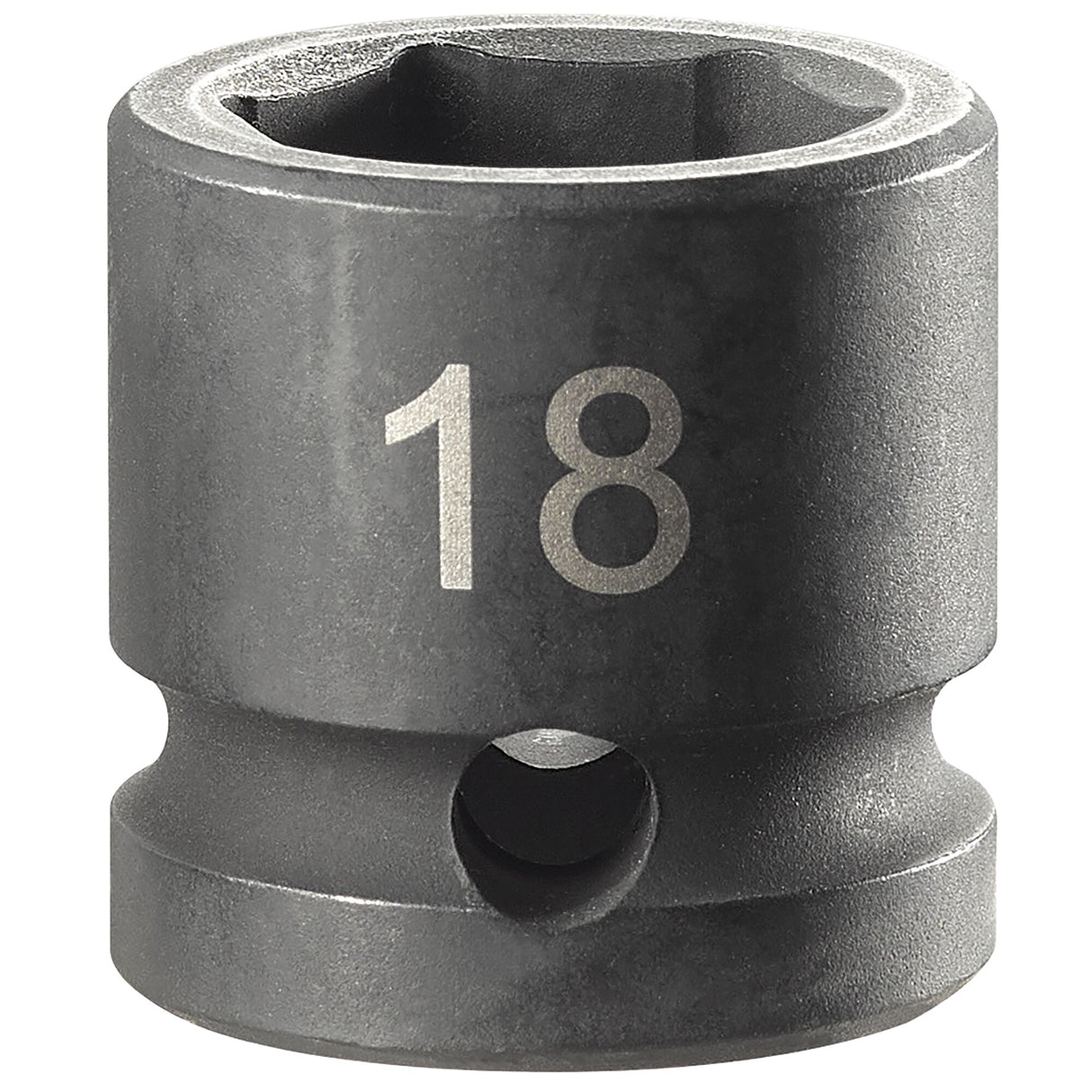 Metrischer 6-Punkt Stubby Impact Steckschlüssel 18mm
