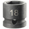 [NSS.18A] Metrischer 6-Punkt Stubby Impact Steckschlüssel 18mm