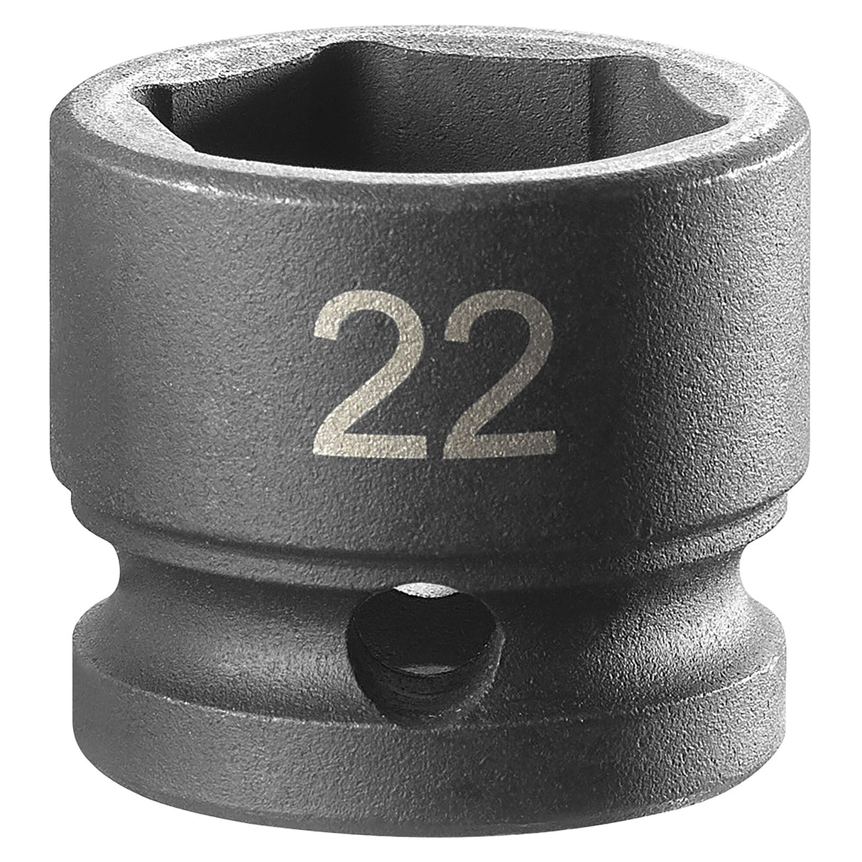 Metrischer 6-Punkt Stubby Impact Steckschlüssel 22mm