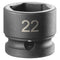 [NSS.22A] Metrischer 6-Punkt Stubby Impact Steckschlüssel 22mm