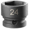 [NSS.24A] Metrischer 6-Punkt Stubby Impact Steckschlüssel 24mm
