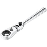 Ultrakompakte 1/4" Umschaltknarre mit 180°-Gelenkkopf für 1/4" Steckschlüssel, Serie HX