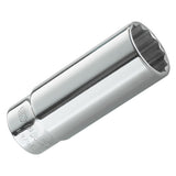 R.EL - Lange Steckschlüssel 1/4", dünnwandig, 12-kant, zöllig