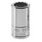 R - Steckschlüssel 1/4", 12-kant, zöllig