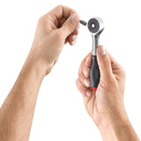 R.PE360 - 360° Umschaltknarre für 1/4" Bits mit Drehgriff