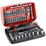 Steckschlüssel-Set 1/4", Sechskant, metrisch, 5,5 - 14mm