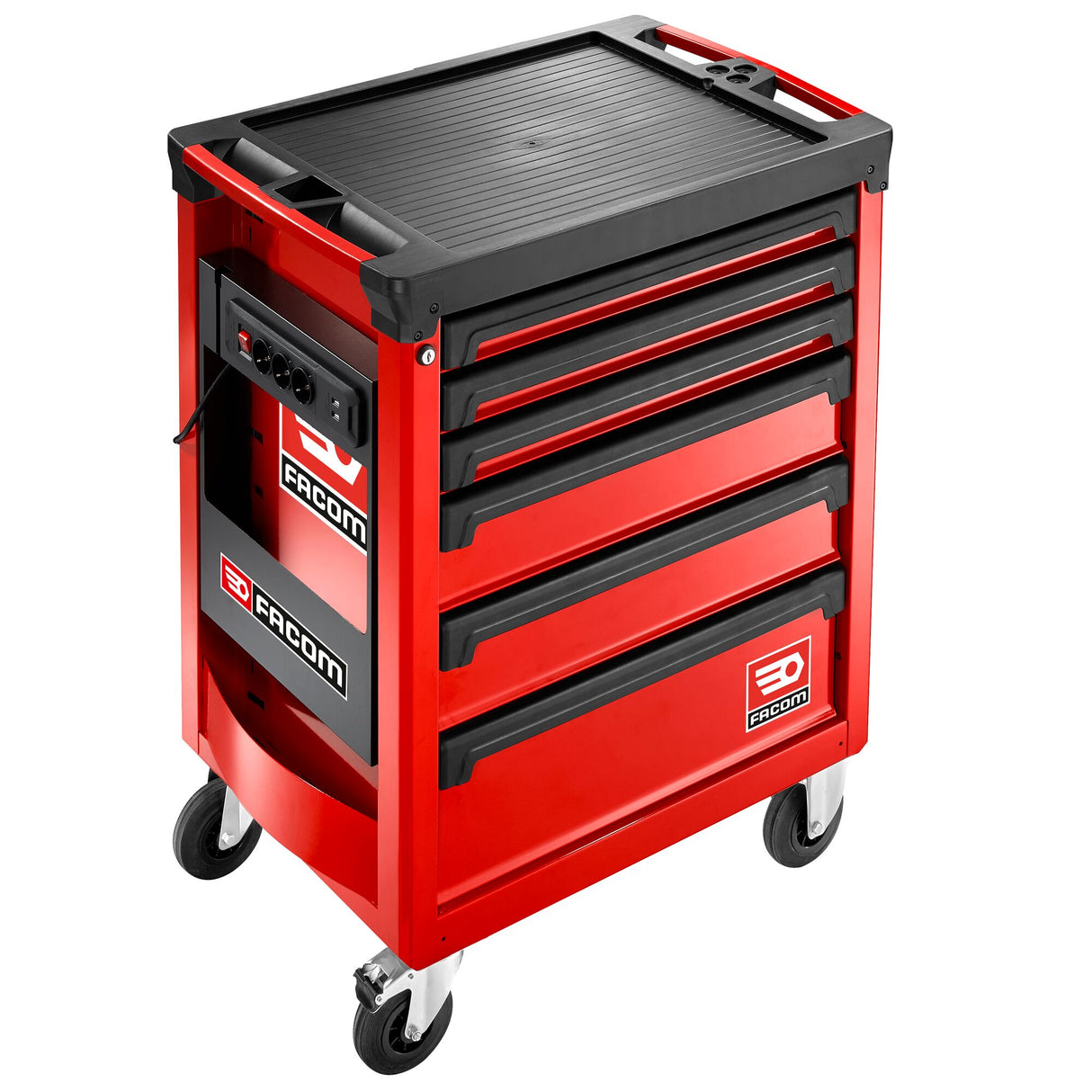 ROLL.6M3A - ROLL Werkstattwagen mit 6 Schubladen, passend für 3 Module pro Schublade