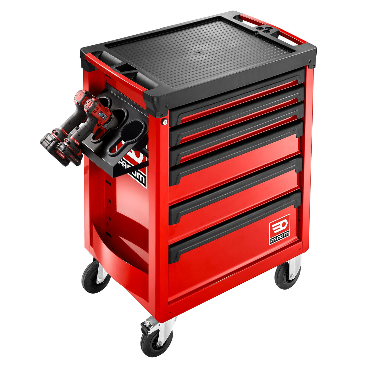 ROLL.6M3A - ROLL Werkstattwagen mit 6 Schubladen, passend für 3 Module pro Schublade