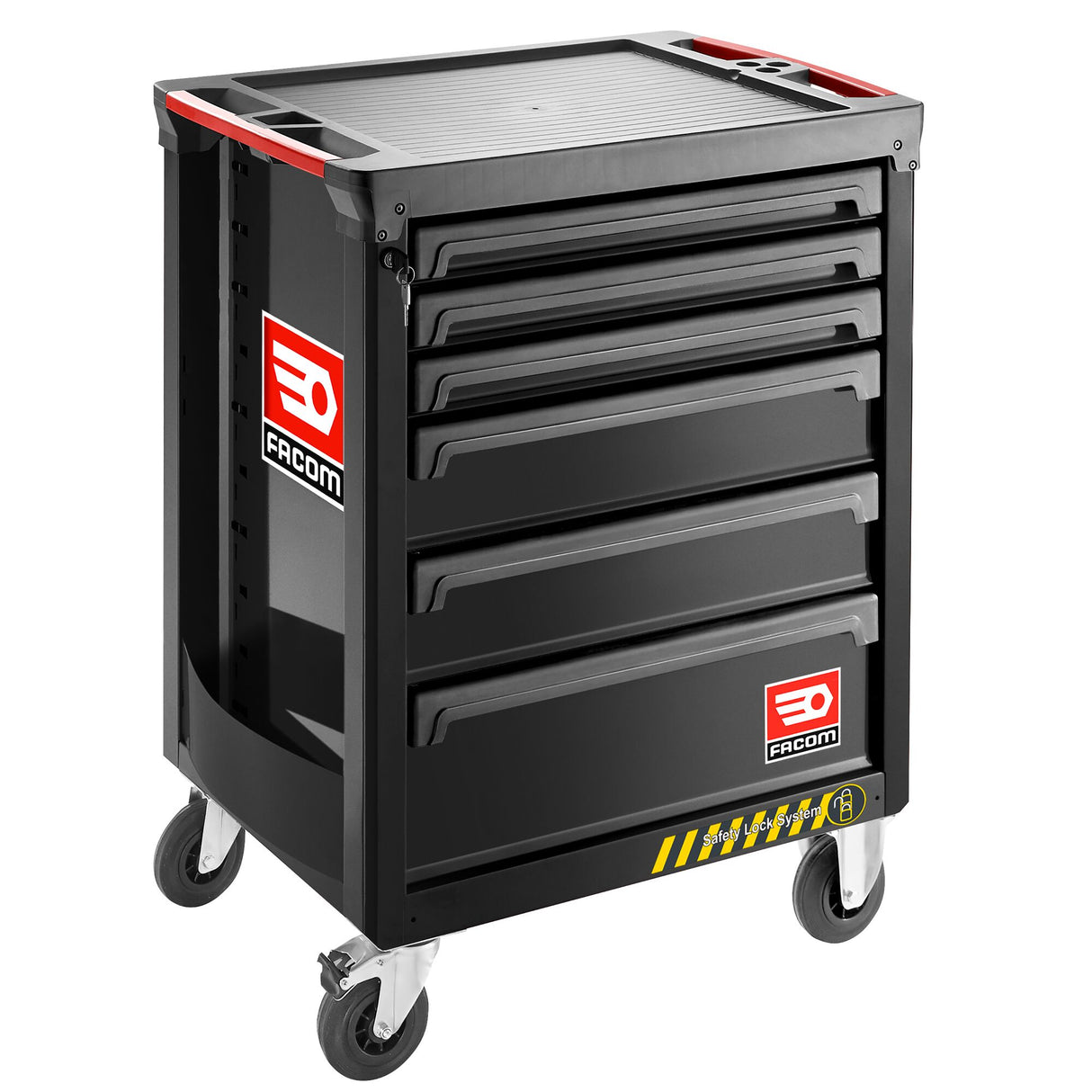 Werkstattwagen ROLL.M3 - 6 Schubladen - 3 Module pro Schublade - Sicherheitswerkstattwagen