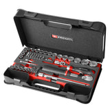 OGV® GRIP Steckschlüssel-Set 1/2" und 1/4" 6-kant, 60-tlg.