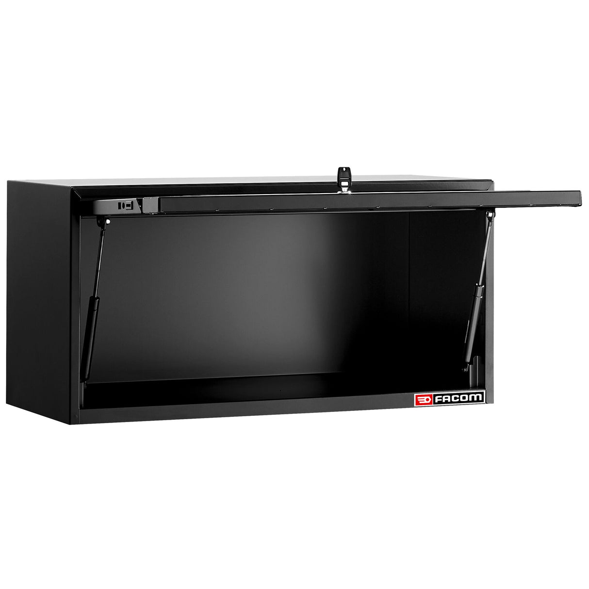 ROLL Werkstattsystem RWS2.0 - Aufsatztruhe mit Tür, schwarz