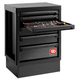 ROLL Werkstattsystem RWS2.0 - Unterschrank mit 6 Schubladen, schwarz