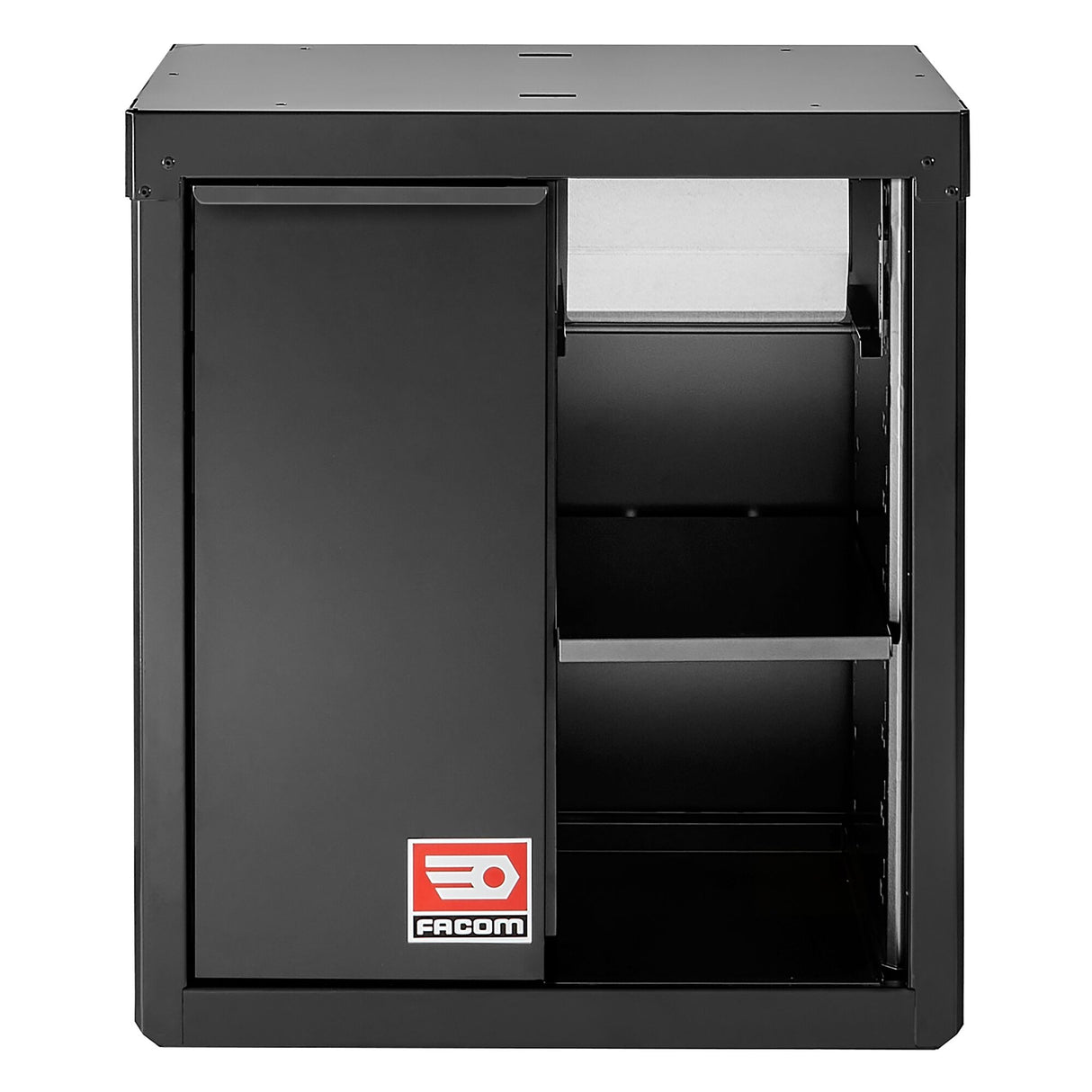 ROLL Werkstattsystem RWS2.0 - Reinigungsstation mit Mülleimer und Papierrollenhalter