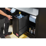 ROLL Werkstattsystem RWS2.0 - Reinigungsstation mit Mülleimer und Papierrollenhalter