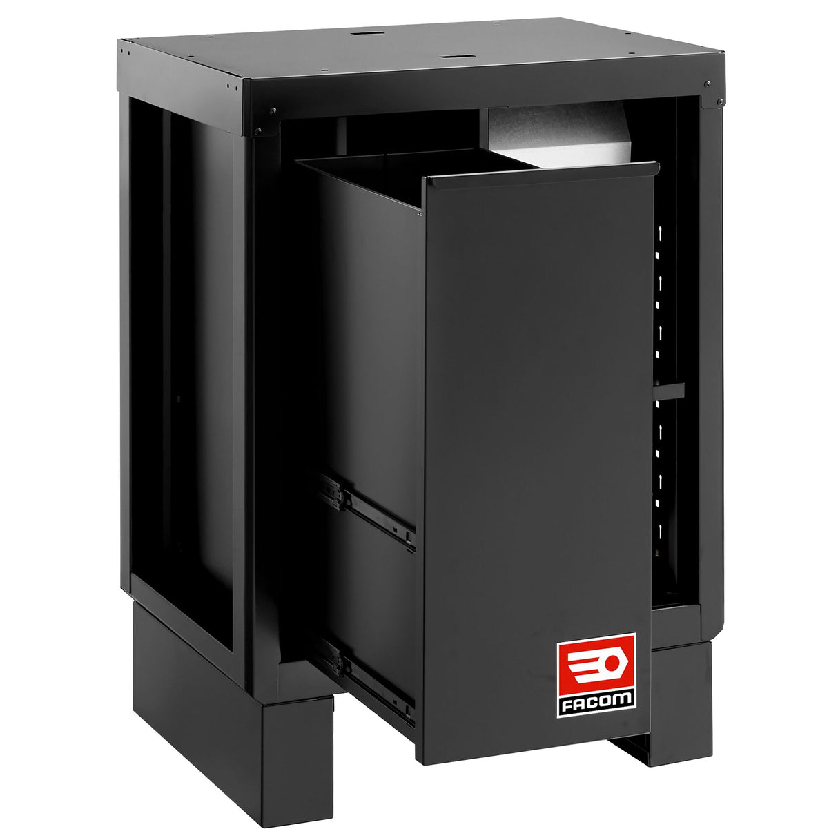 ROLL Werkstattsystem RWS2.0 - Reinigungsstation mit Mülleimer und Papierrollenhalter