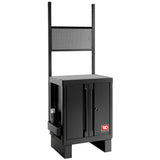 ROLL Werkstattsystem RWS2.0 - Unterschrank mit 2 Volltüren, schwarz